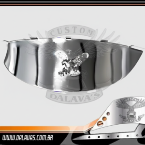 Aba Farol Principal Cromada/Dourada